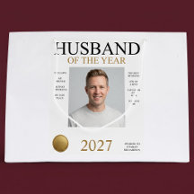 Foto do Marido do Ano (Apenas Branco)