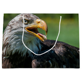Sacola Para Presentes Grande fotografia de águia