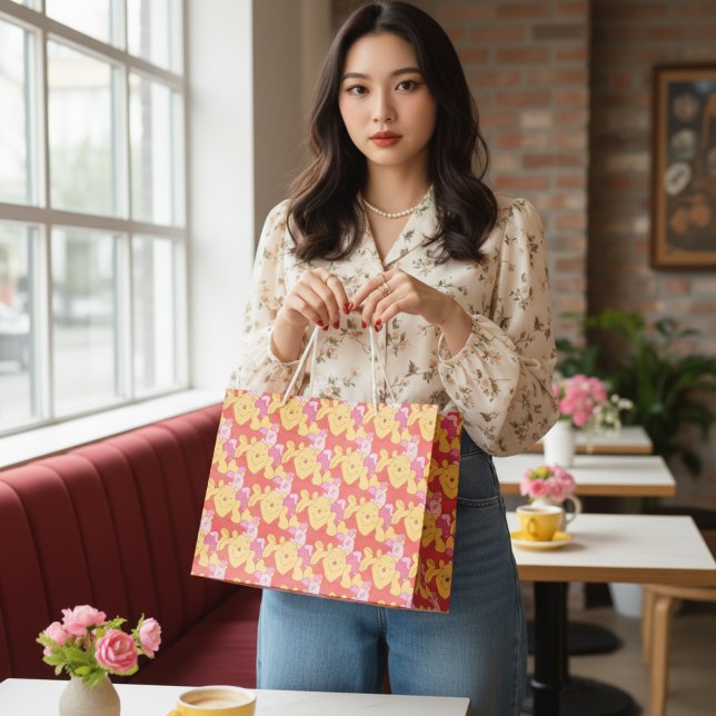 Sacola Para Presentes Grande Friends Large Gift Bag (Criador carregado)