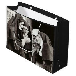 Sacola Para Presentes Grande Fumando freiras Vintage Fotografia