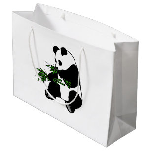 Sacola Para Presentes Grande Giant Panda