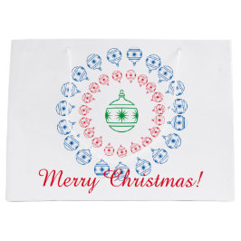 Sacola Para Presentes Grande Gift Bag (Lrg) - Decorações de Natal