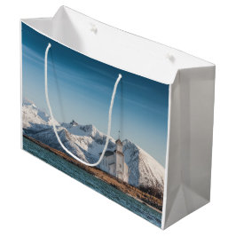 Sacola Para Presentes Grande Gimsoy Church Lofoten Noruega