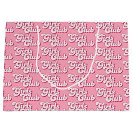 Sacola Para Presentes Grande Girls Club