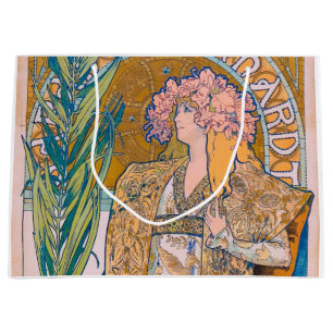 Sacola Para Presentes Grande Gismonda, Sarah Bernhardt, Mucha