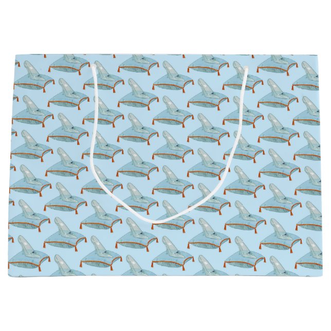 Sacola Para Presentes Grande Glass Slipper (Frente)