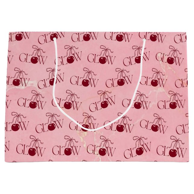 Sacola Para Presentes Grande Glow (Frente)