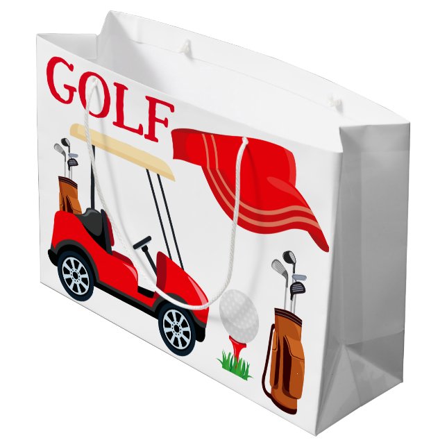 Sacola Para Presentes Grande Golfe (Verso inclinado)