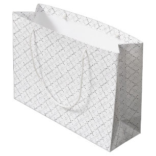 Sacola Para Presentes Grande Grade PNG Transparente Sobreposição de Textura E
