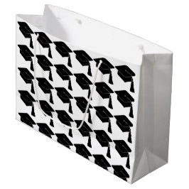 Sacola Para Presentes Grande Graduação de Boné de Formando