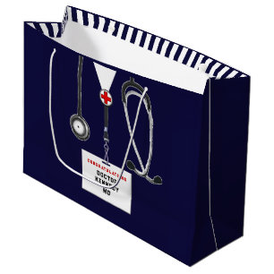 Sacola Para Presentes Grande Graduação de Creative Doctor