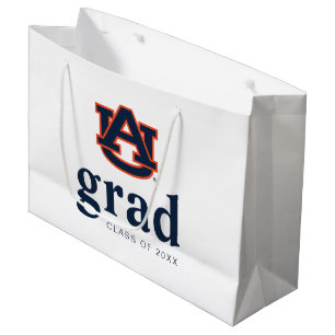 Sacola Para Presentes Grande Graduação na Universidade de Auburn   Auburn Tiger