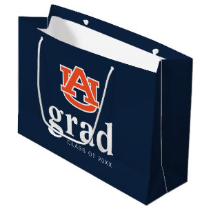 Sacola Para Presentes Grande Graduação na Universidade de Auburn – Auburn Tiger