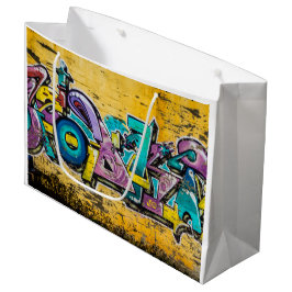 Sacola Para Presentes Grande Grafite, Grundarfjordur, Islândia