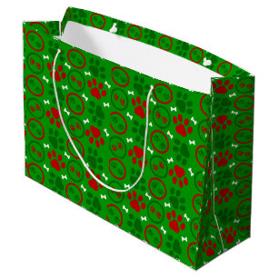 Sacola Para Presentes Grande Grande Saco de Presente de Natal Verde brilhante