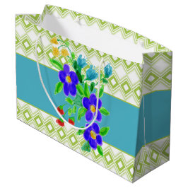 Sacola Para Presentes Grande Grande Saco De Presente Flor De Ocasião