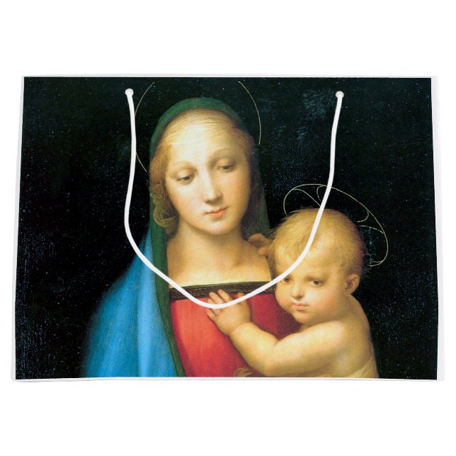 Sacola Para Presentes Grande Granduca Madonna, Raphael (Frente)
