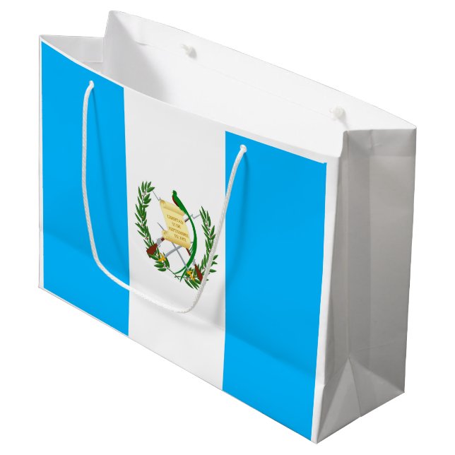 Sacola Para Presentes Grande Guatemala (Frente inclinada)
