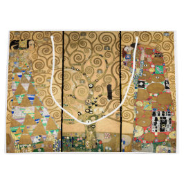 Sacola Para Presentes Grande Gustav Klimt - Árvore de Vida de Stoclet Frieze