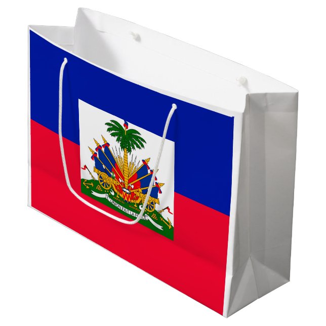 Sacola Para Presentes Grande Haiti (Frente inclinada)