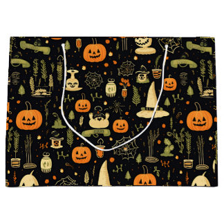 Sacola Para Presentes Grande Halloween