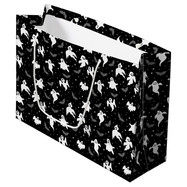 Sacola Para Presentes Grande Halloween Gift Bag (Frente inclinada)