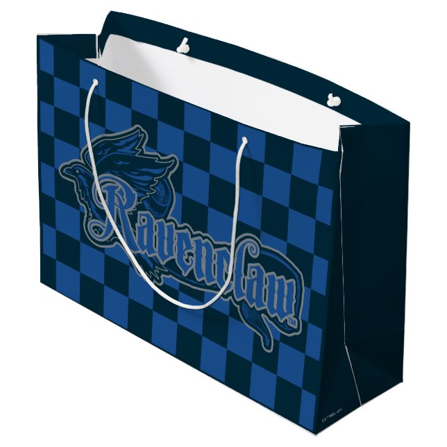 Sacola Para Presentes Grande Harry Potter | Ravenclaw Eagle Graphic (Verso inclinado)