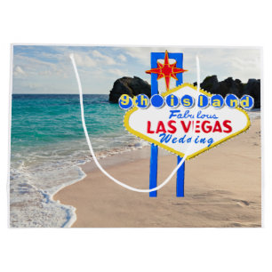 Sacola Para Presentes Grande Hawaiian Wedding Ninth Island Vegas