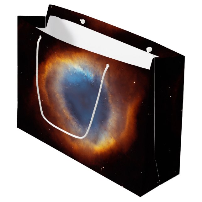 Sacola Para Presentes Grande Hélice Universo - Olho De Deus 1 (Frente inclinada)
