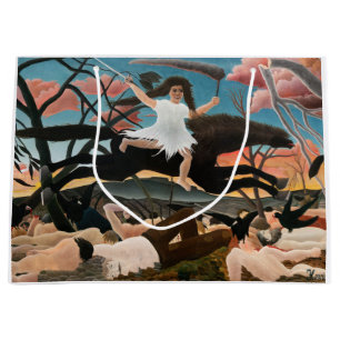 Sacola Para Presentes Grande Henri Rousseau - A Guerra
