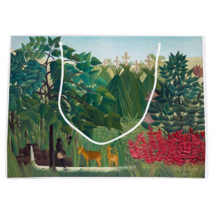 Sacola Para Presentes Grande Henri Rousseau - A Quebra d'Água