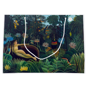 Sacola Para Presentes Grande Henri Rousseau - O Sonho / Le Reve