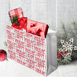 Sacola Para Presentes Grande HH Against Snow