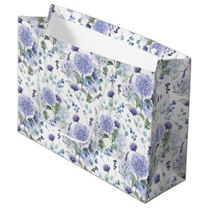 Sacola Para Presentes Grande Hidrangea Gift Bag