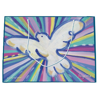 Sacola Para Presentes Grande Hope for Tomorrow - KidsArt for CHOC