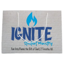 Sacola Para Presentes Grande Ignite a barra de presentes