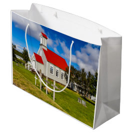 Sacola Para Presentes Grande Igreja Islandesa