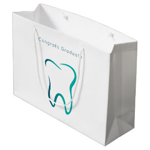 Sacola Para Presentes Grande Imagem Médica de Odontologia Dentária de Graduação