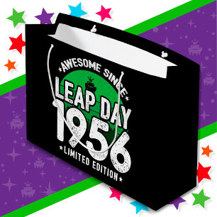 Sacola Para Presentes Grande Incrível Desde 1956 Dia do Ano Leap Fev 29 Anivers