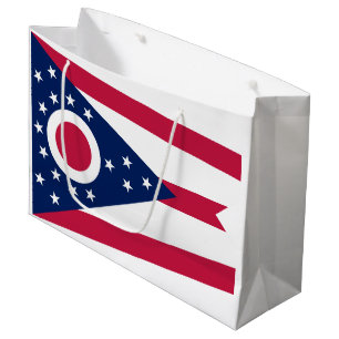 Sacola Para Presentes Grande Indicador do Estado de Ohio