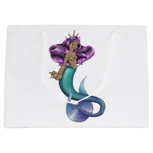 Sacola Para Presentes Grande Iole de Sereia