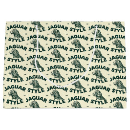 Sacola Para Presentes Grande Jaguar Large Gift Bag