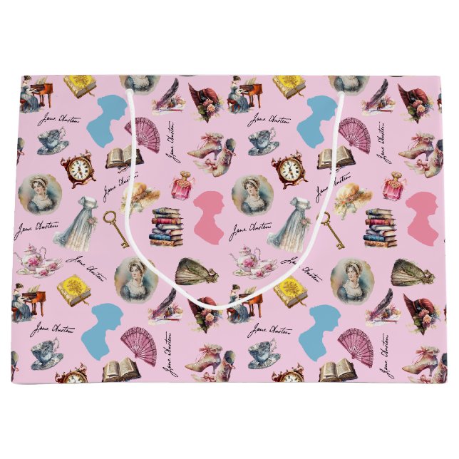 Sacola Para Presentes Grande Jane Austen Gift Bag (Frente)