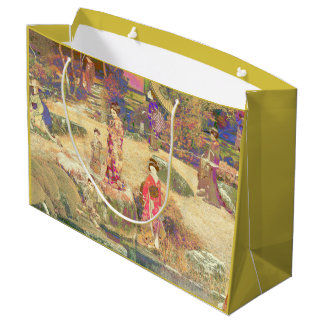 Sacola Para Presentes Grande Japanese Garden II / Washed Edition