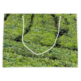 Sacola Para Presentes Grande jardins de chá de Munnar em 