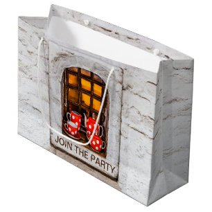 Sacola Para Presentes Grande Join The Tea Party