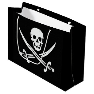 Sacola Para Presentes Grande Jolly Roger