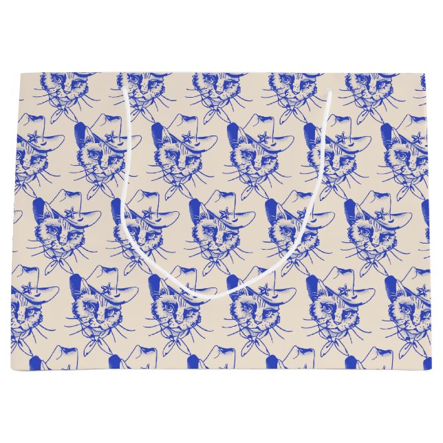 Sacola Para Presentes Grande Kitty Large Gift Bag (Frente)