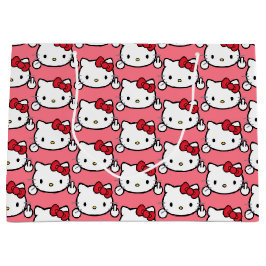 Sacola Para Presentes Grande Kitty Large Gift Bag