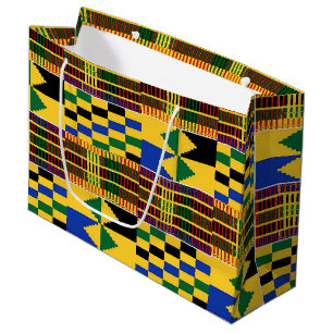 Sacola Para Presentes Grande Kwanzaa
